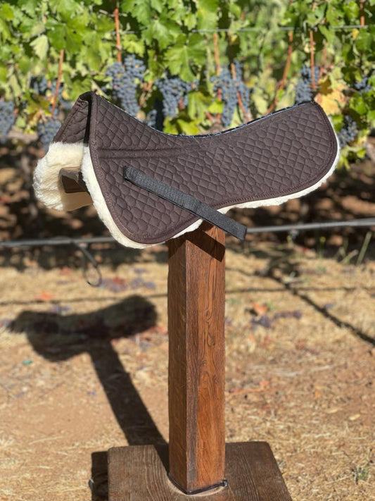 🐎 CAS Equestrian Sheepskin Half Pad