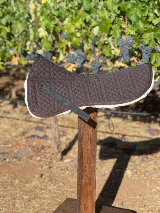 🐎 CAS Equestrian Sheepskin Half Pad
