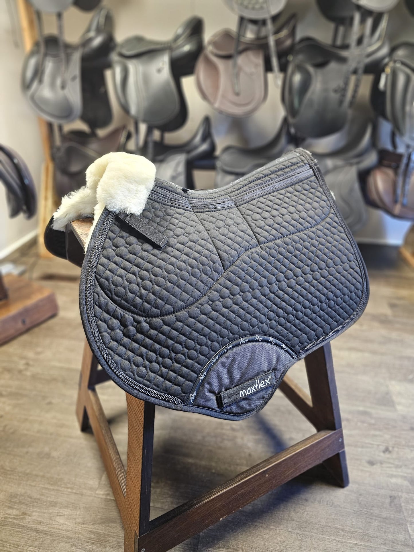 🐎 CAS Equestrian Sheepskin Jumping Pad