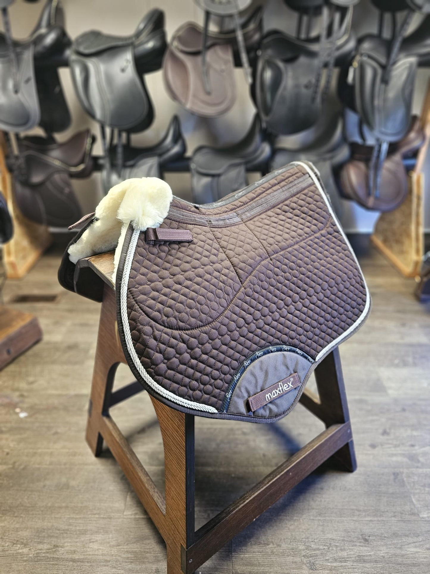 🐎 CAS Equestrian Sheepskin Jumping Pad