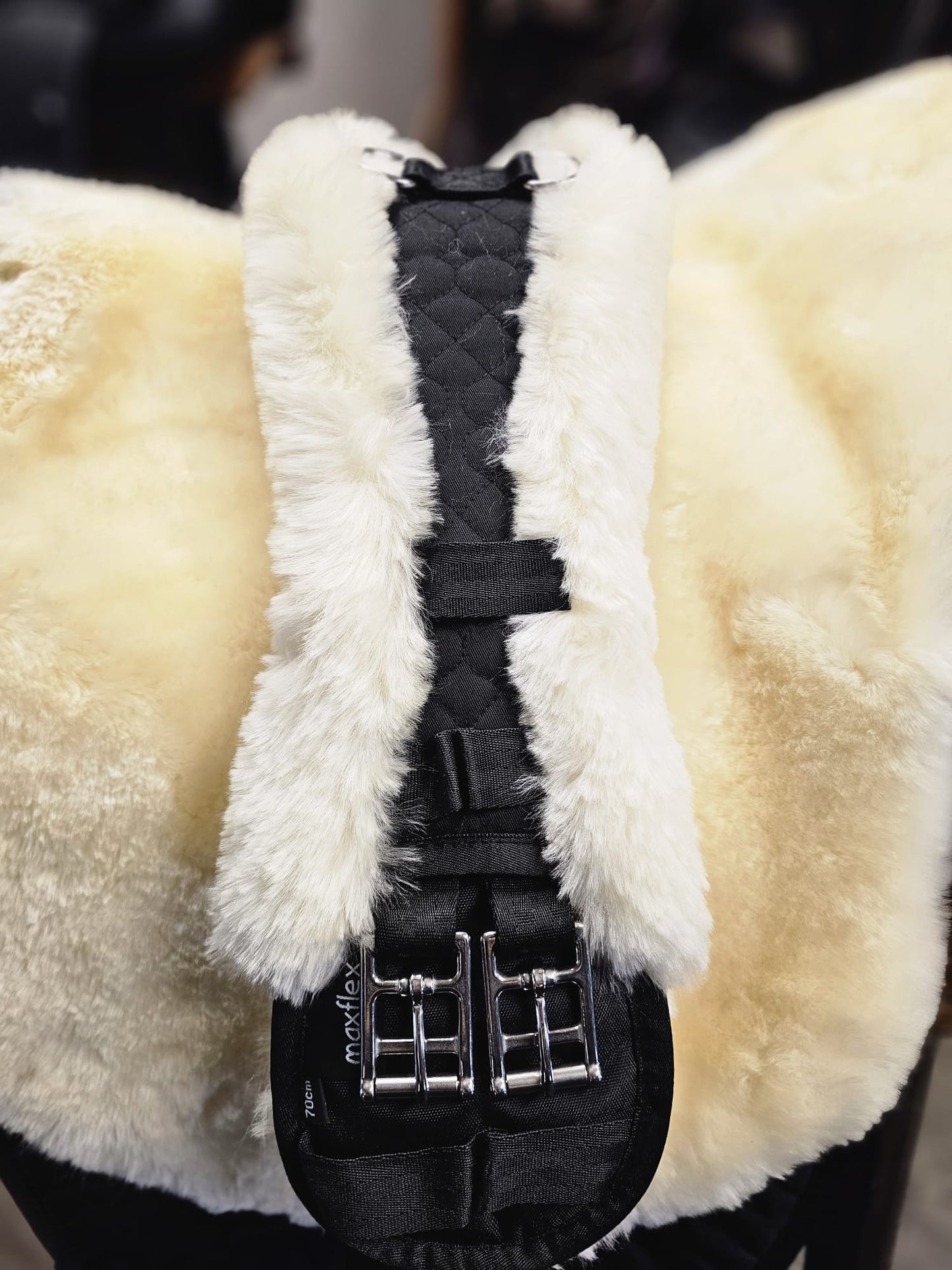 🐎 CAS Equestrian Sheepskin Girth